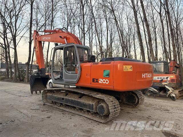 Hitachi EX200 حفارات زحافة