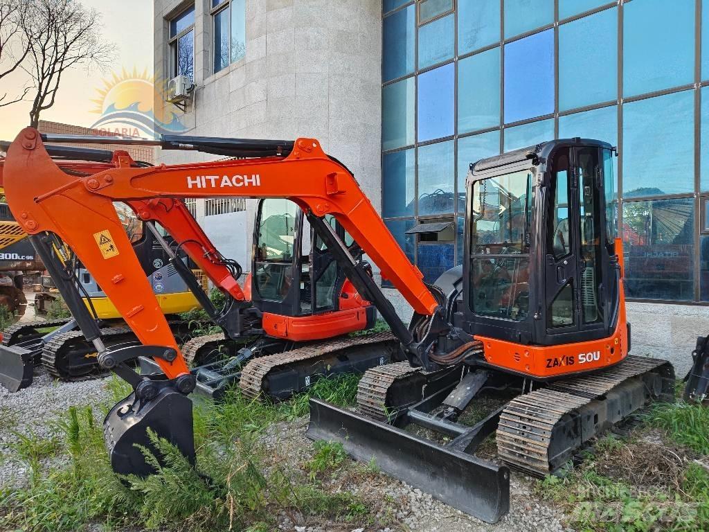 Hitachi ZX 50 U حفارات صغيرة أقل من 7 طن (حفارات صغيرة)