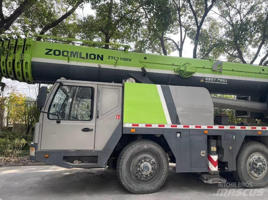 Zoomlion 110 Ton رافعات صالحة لكل أنواع الطرق