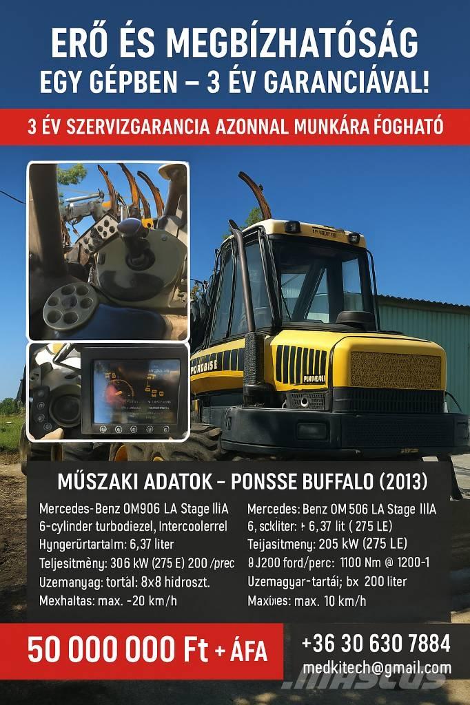 Ponsse Buffalo 8W شاحنات