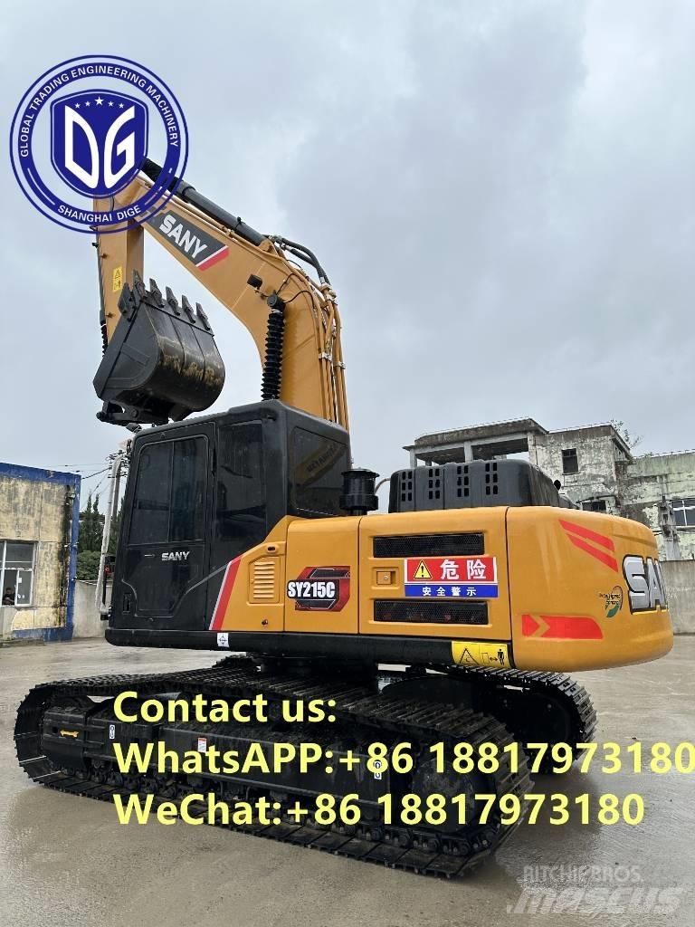 Sany SY 215 C حفارات زحافة