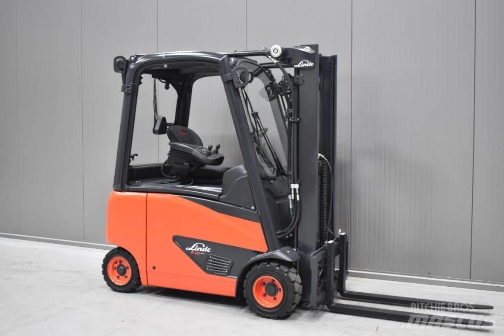 Linde E 20 PH - 02 شاحنات ذات رافعات شوكية تعمل بالكهرباء