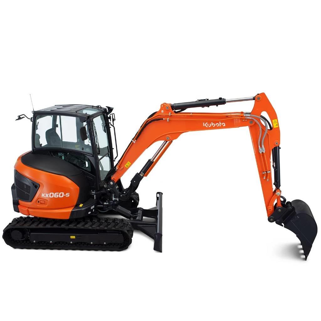 Kubota KX060-5 حفارات صغيرة أقل من 7 طن (حفارات صغيرة)