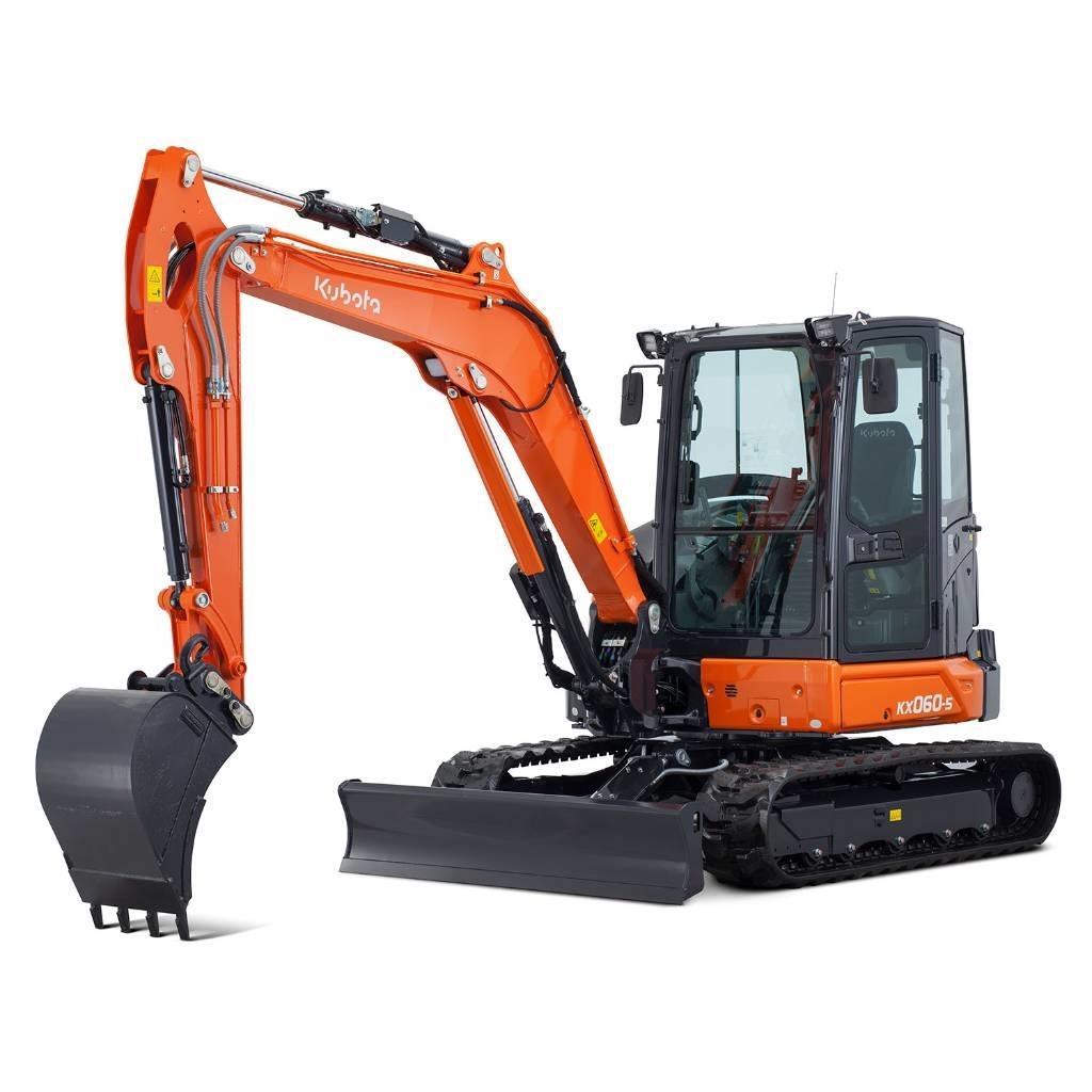 Kubota KX060-5 حفارات صغيرة أقل من 7 طن (حفارات صغيرة)