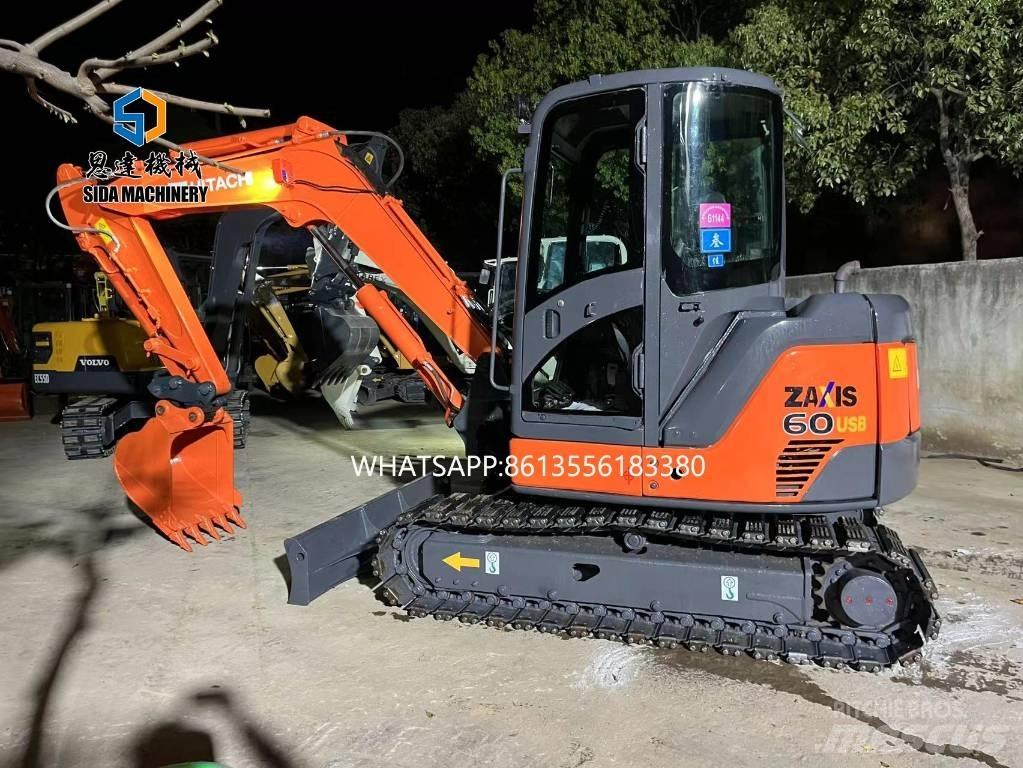 Hitachi ZX 60 US B-3 حفارات صغيرة أقل من 7 طن (حفارات صغيرة)