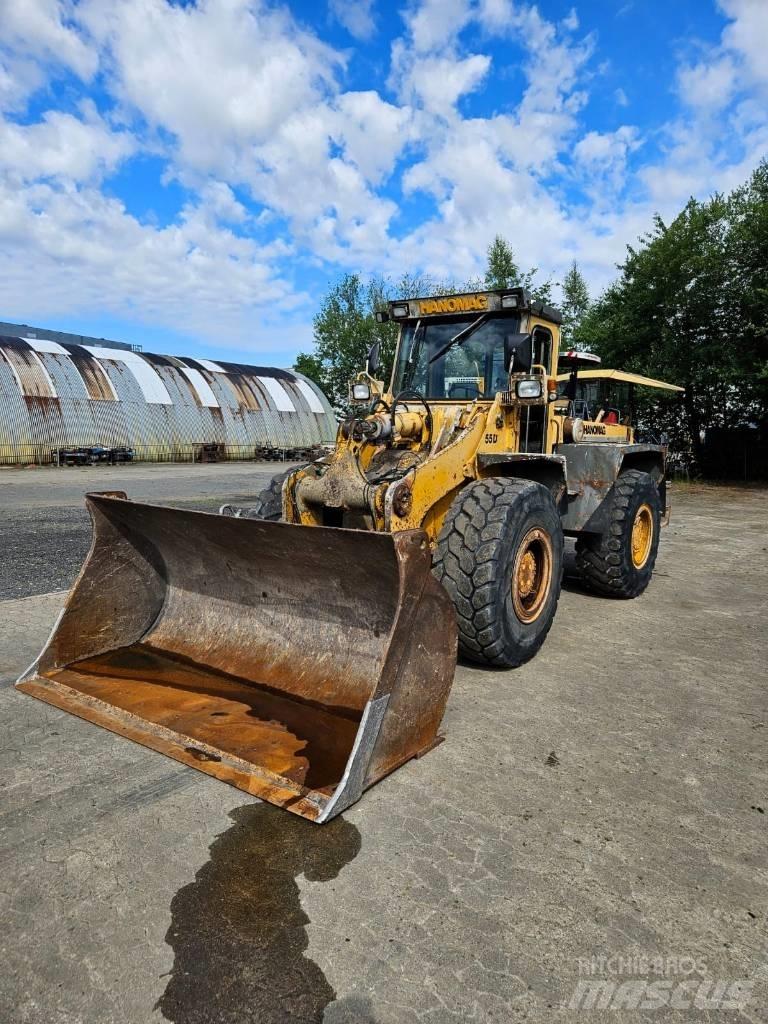 Hanomag 55 D لوادر بعجل