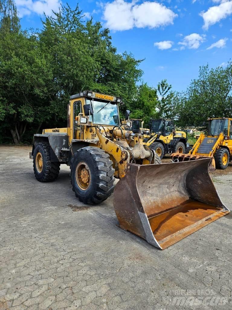 Hanomag 55 D لوادر بعجل