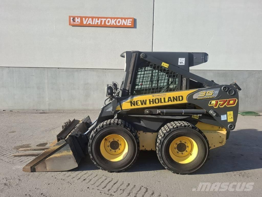 New Holland L 170 لوادر انزلاقية التوجيه
