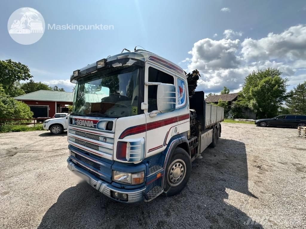 Scania P 114-380 شاحنات الرافعات