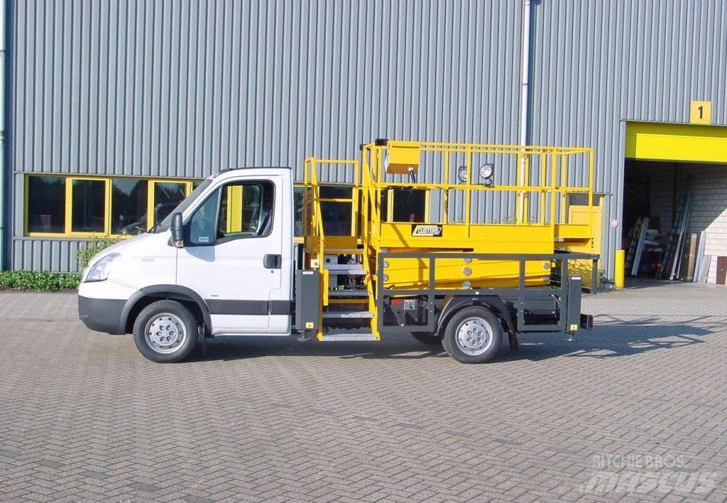 Iveco Daily 35 S14 المنصات الهوائية المثبتة على شاحنة