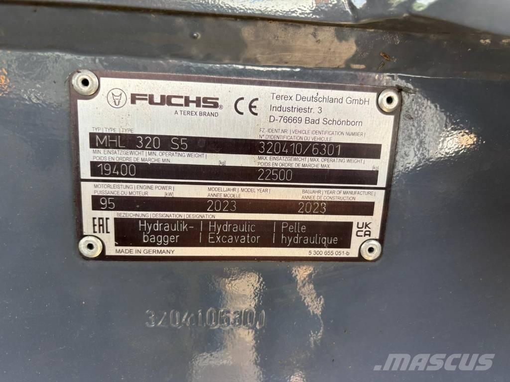 Fuchs MHL320MOD+ مناولات المخلفات / مناولات صناعية