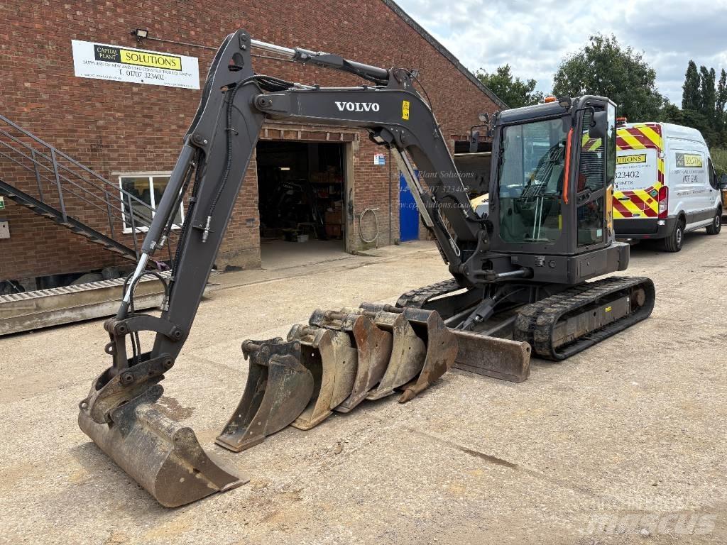 Volvo ECR 58 F حفارات صغيرة أقل من 7 طن (حفارات صغيرة)