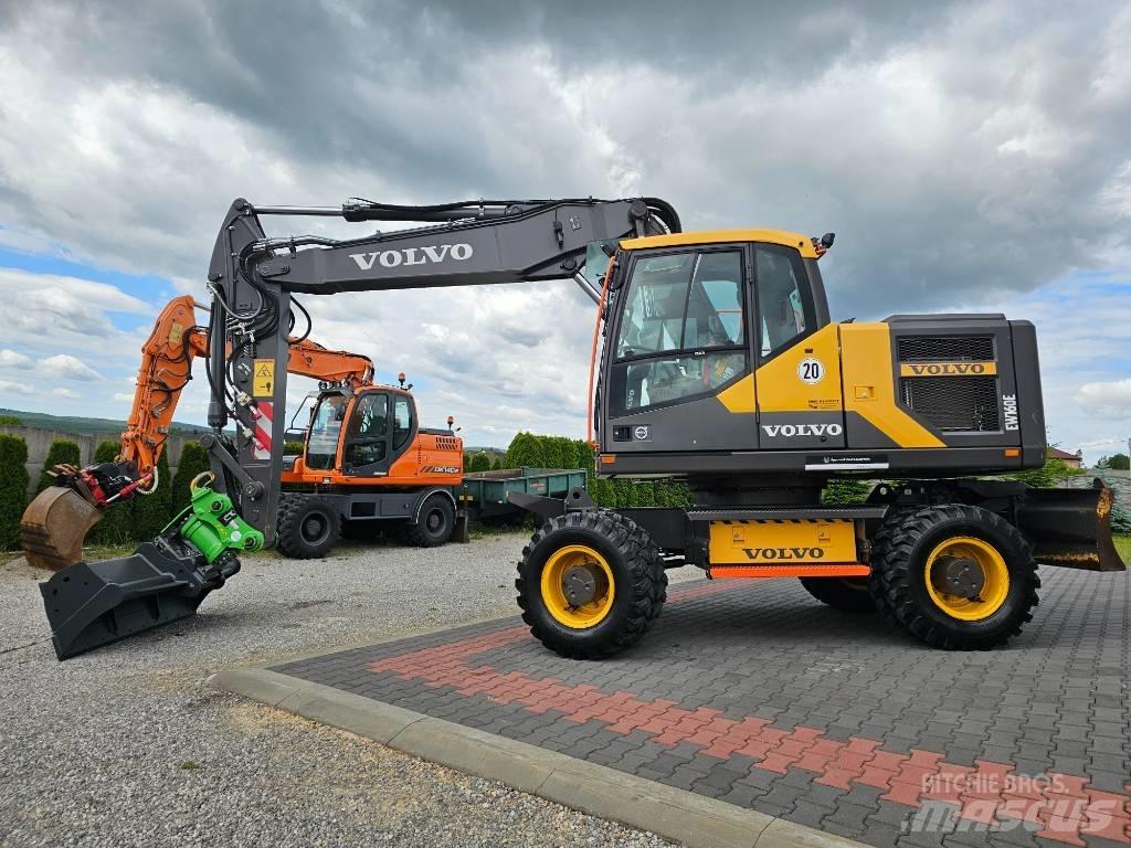 Volvo EW 160 E حفارات بعجل