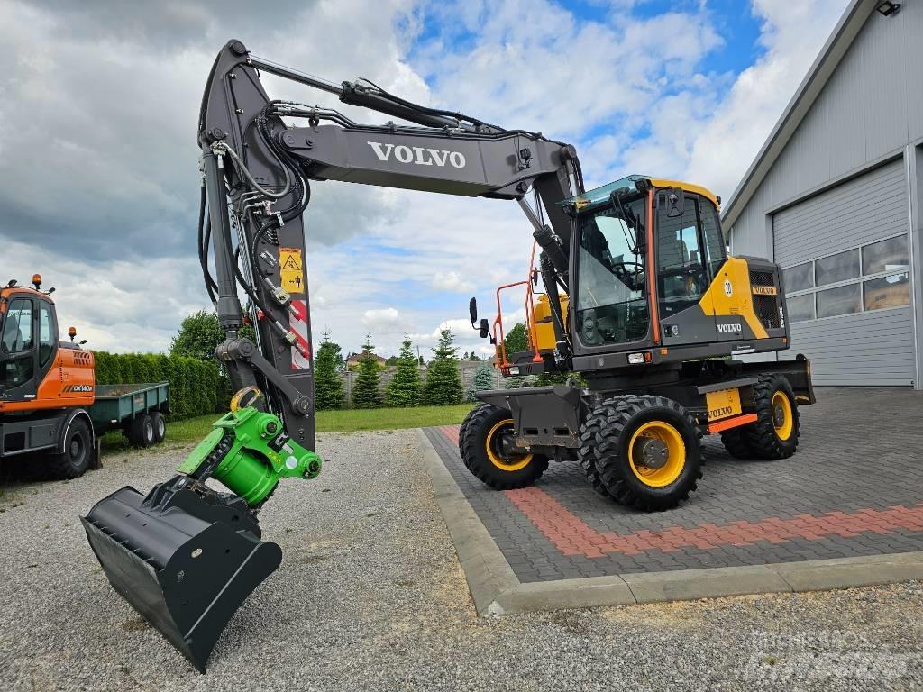 Volvo EW 160 E حفارات بعجل