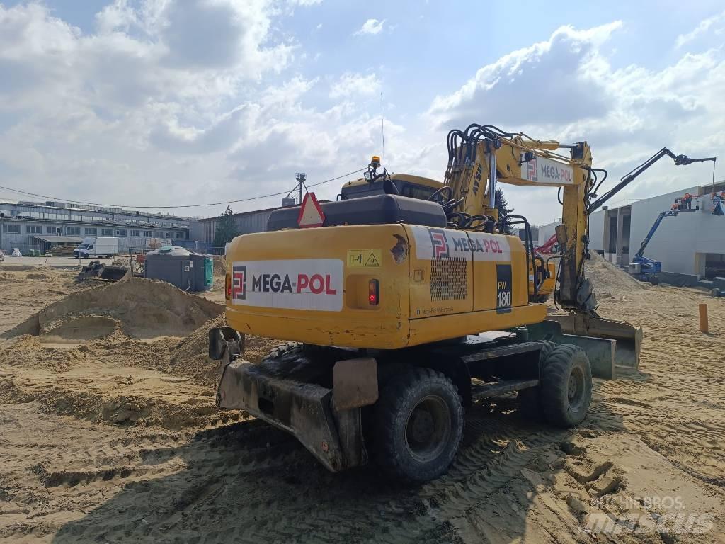 Komatsu PW180-7E0 حفارات بعجل