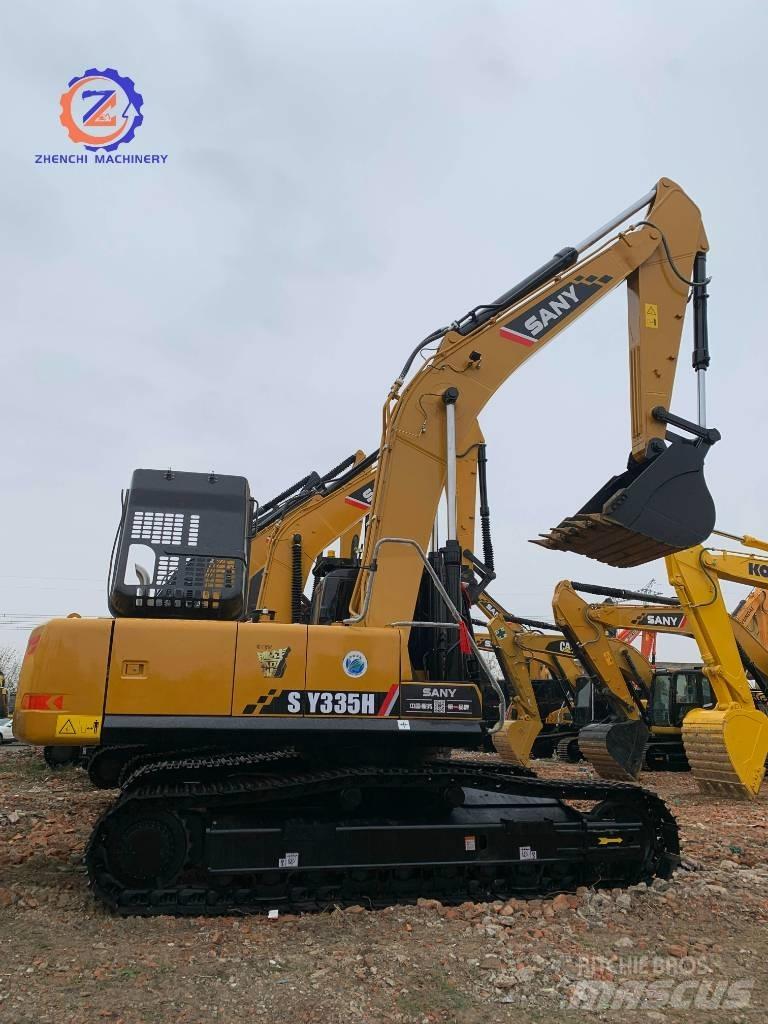 Sany SY 335 H/33 ton حفارات زحافة