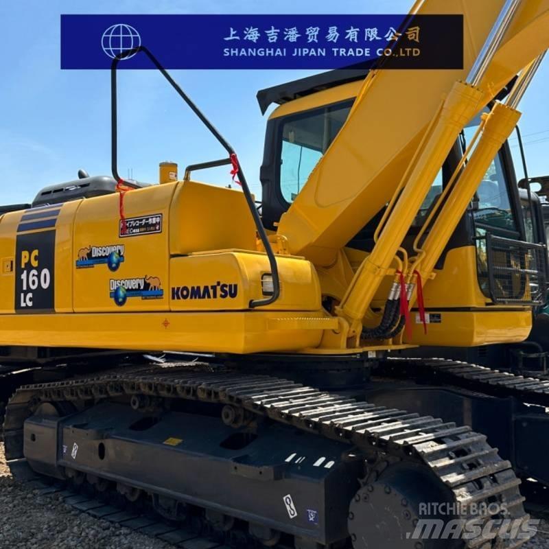 Komatsu PC 160 حفارات وسط 7 طن - 12 طن