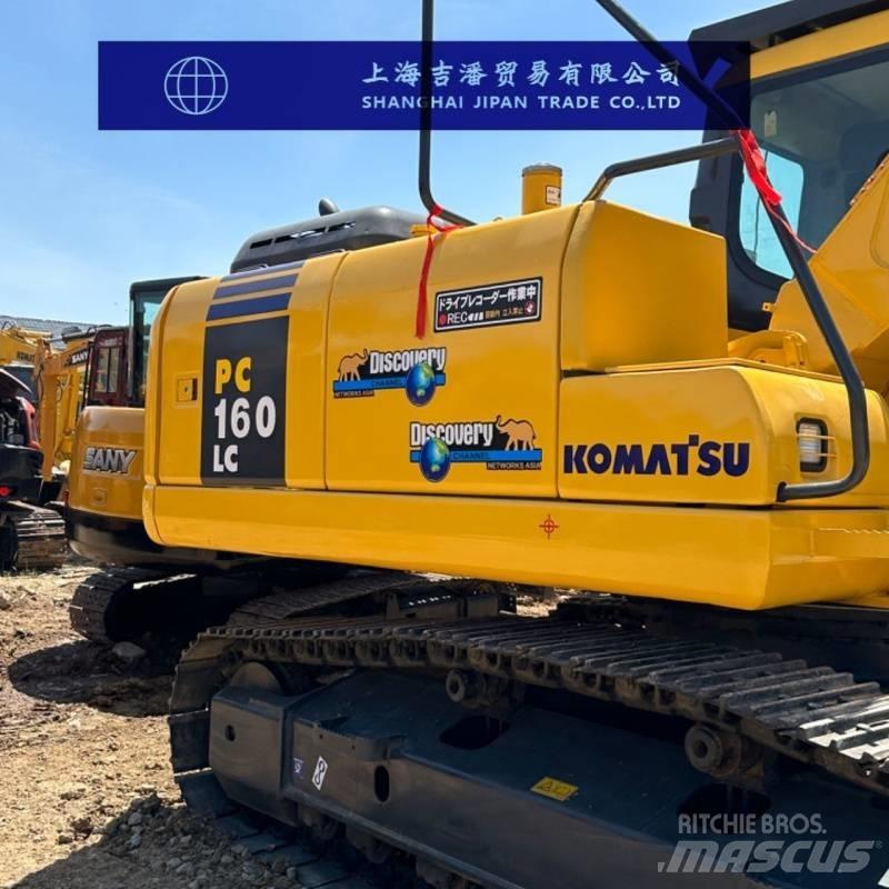 Komatsu PC 160 حفارات وسط 7 طن - 12 طن