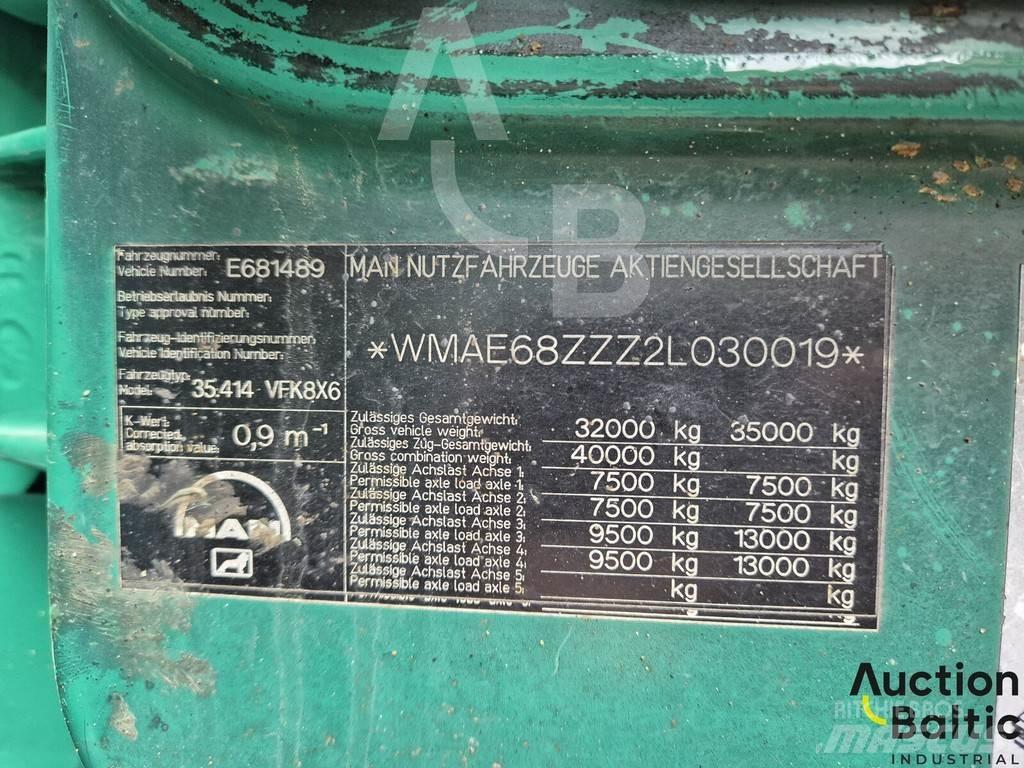 MAN FE410 شاحنات قلابة