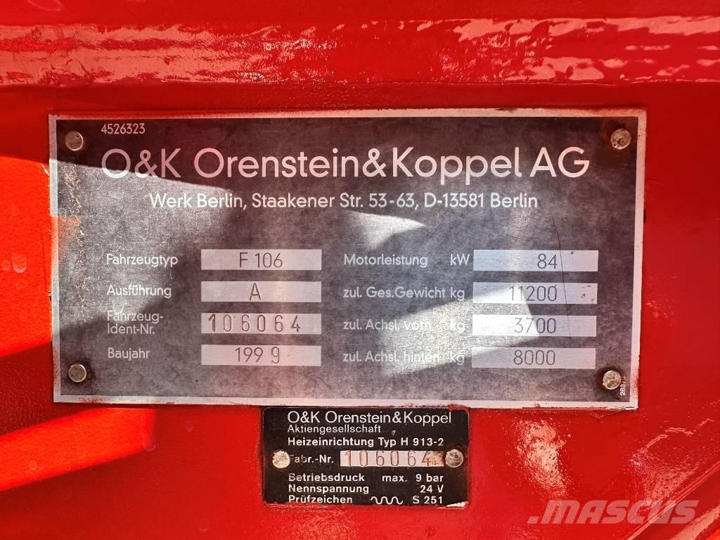 O&K F 106 A معدات تمهيد الطرق