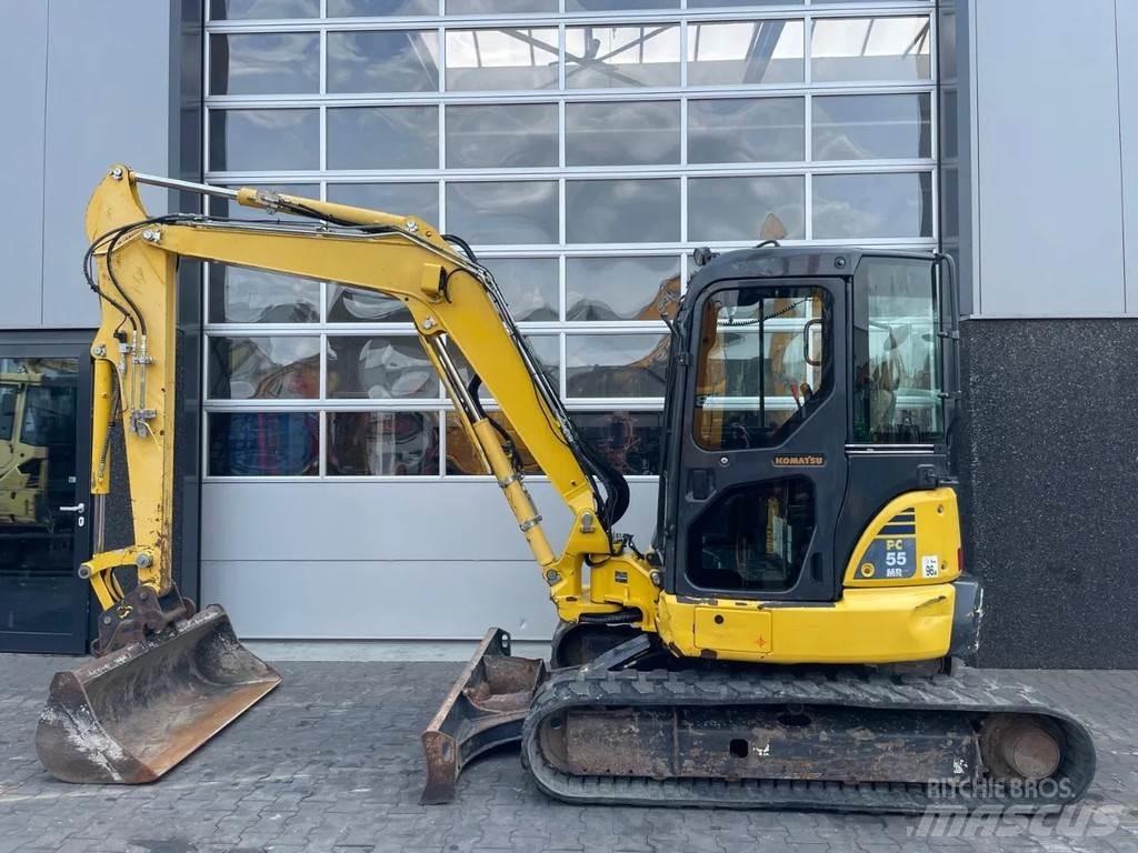 Komatsu PC55MR-3 حفارات صغيرة أقل من 7 طن (حفارات صغيرة)