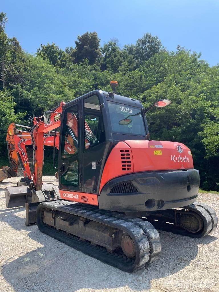 Kubota KX 080-4 حفارات وسط 7 طن - 12 طن