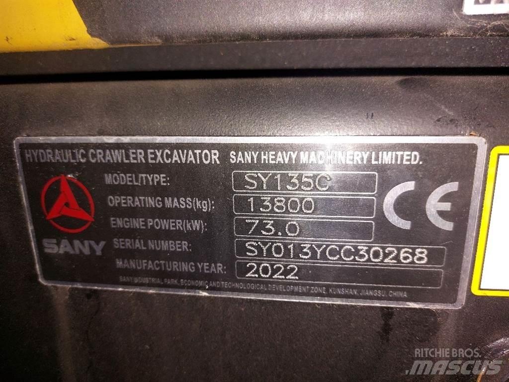 Sany SY 135 C (NEW) حفارات زحافة