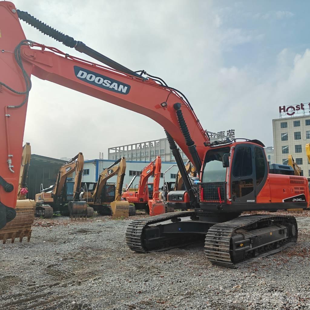 Doosan DX 340 LC-9C حفارات زحافة