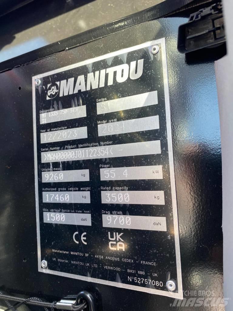 Manitou MT 1335 مناولات متداخلة