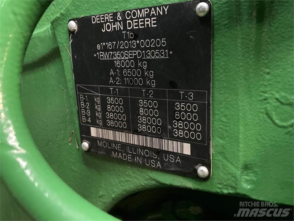 John Deere 7R 350 الجرارات