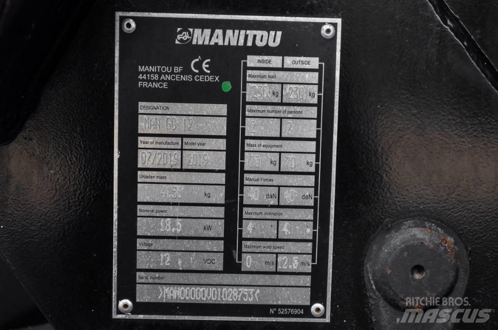 Manitou ManGo 12 رافعات سلة مفصلية