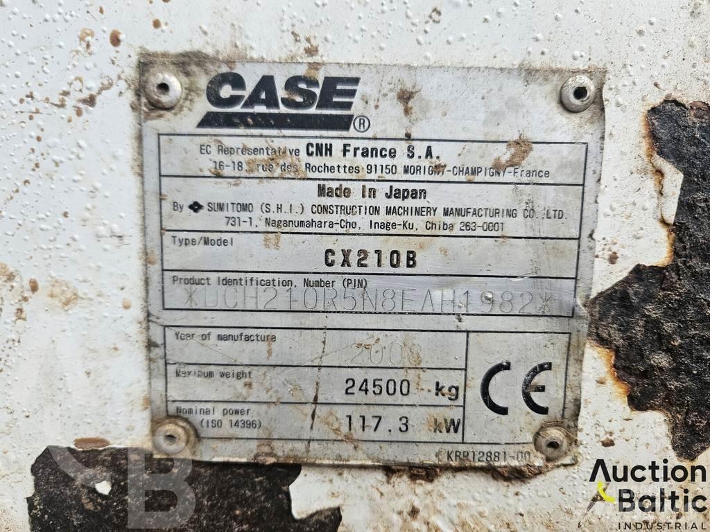CASE CX 210 B حفارات زحافة