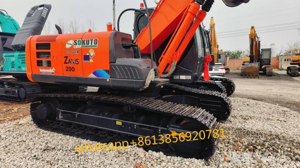 Hitachi ZX 200 حفارات زحافة
