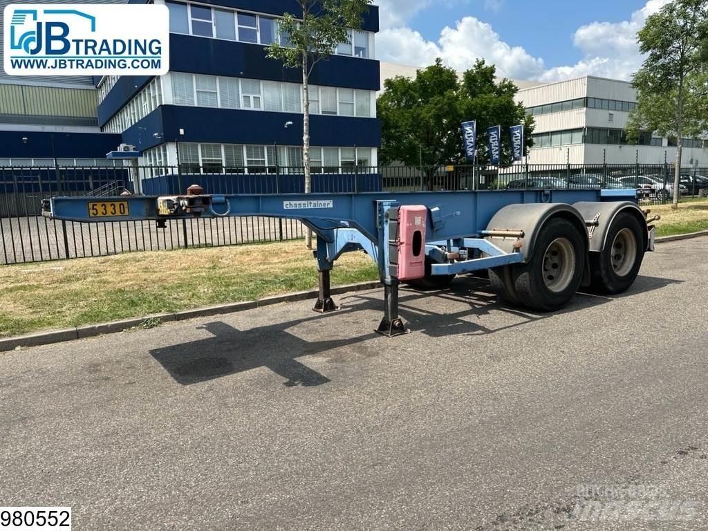 Asca Chassis 20 FT نصف مقطورات حاويات