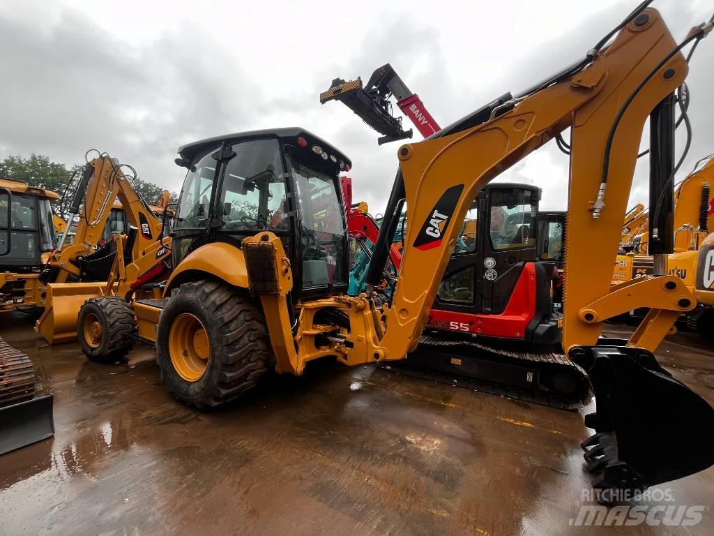 CAT 420 F لوادر ذات جرافات عكسية