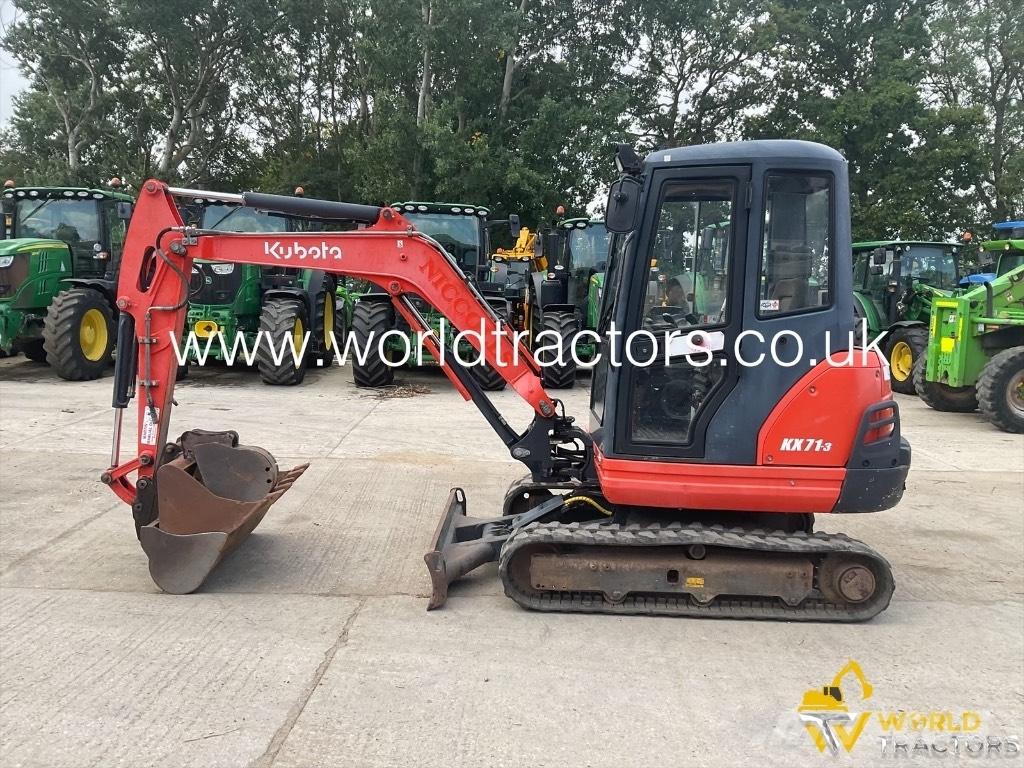 Kubota KX 71-3 حفارات صغيرة أقل من 7 طن (حفارات صغيرة)