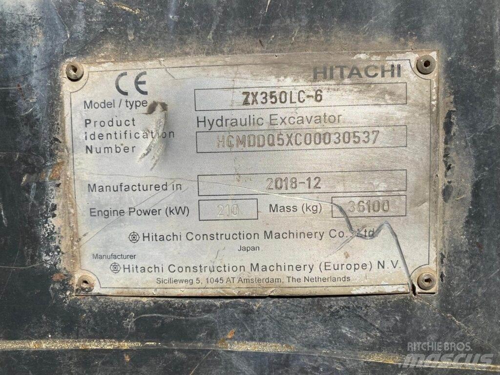 Hitachi ZX350LC-6 حفارات زحافة