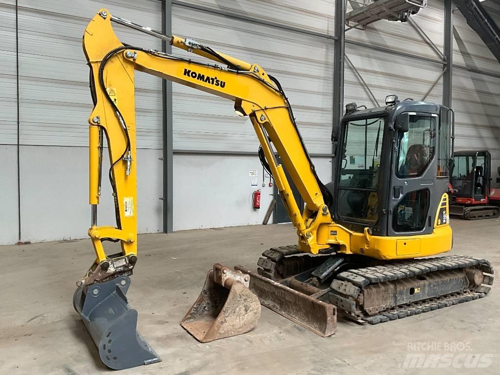 Komatsu PC 55 MR-3 حفارات صغيرة أقل من 7 طن (حفارات صغيرة)