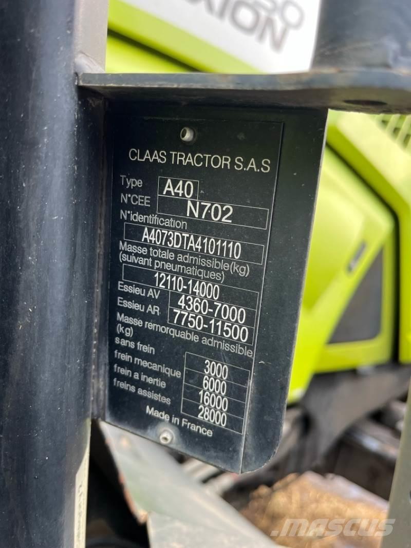 CLAAS Axion 850 الجرارات