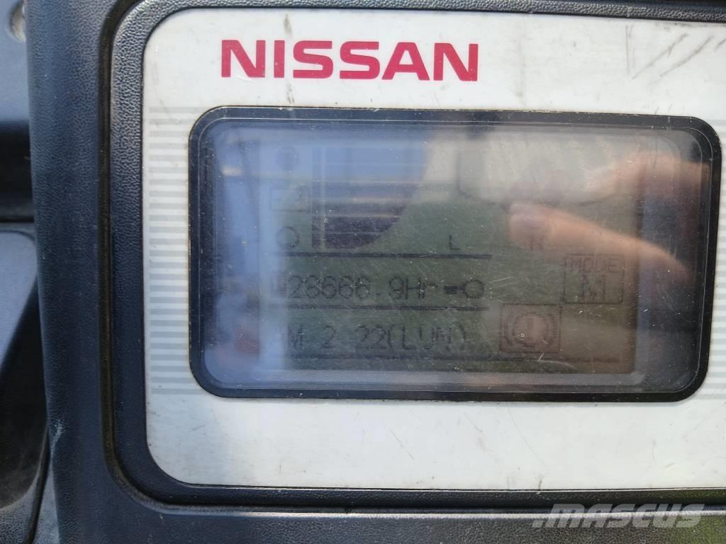 Nissan G1N1L 16 Q شاحنات ذات رافعات شوكية تعمل بالكهرباء