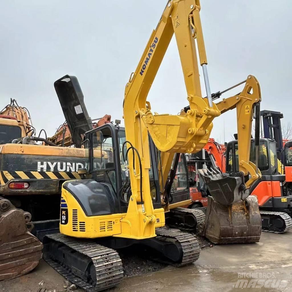 Komatsu PC 55 حفارات صغيرة أقل من 7 طن (حفارات صغيرة)