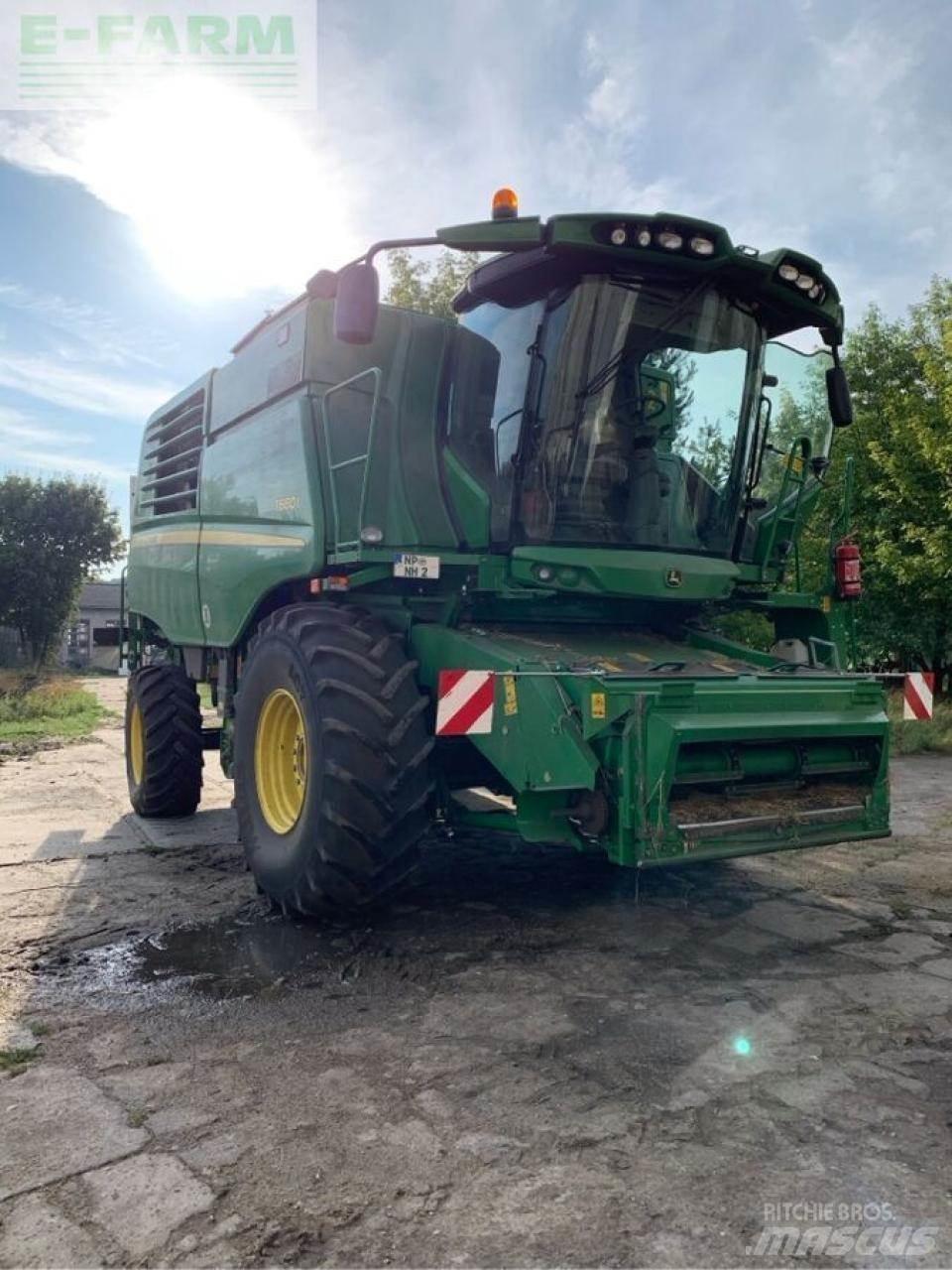 John Deere t660 حصادات