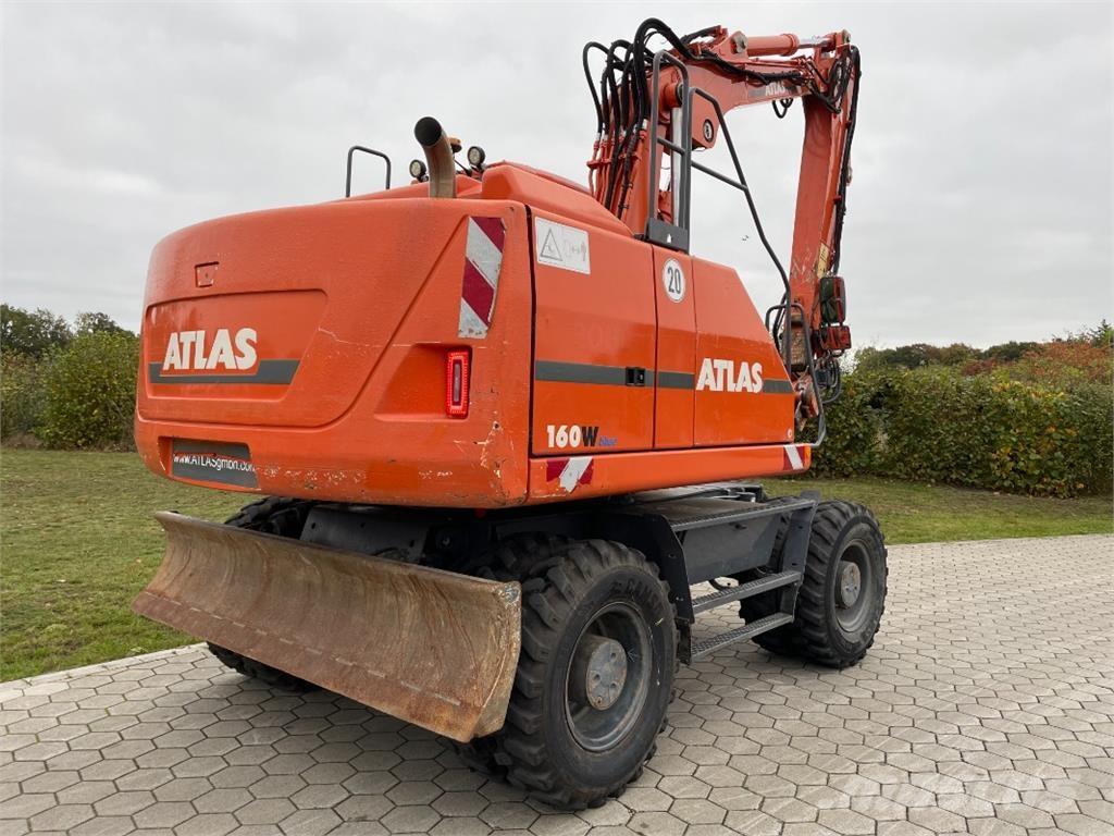 Atlas 160W-BLUE حفارات بعجل