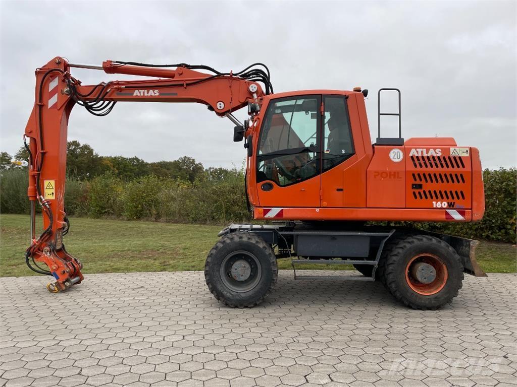 Atlas 160W-BLUE حفارات بعجل