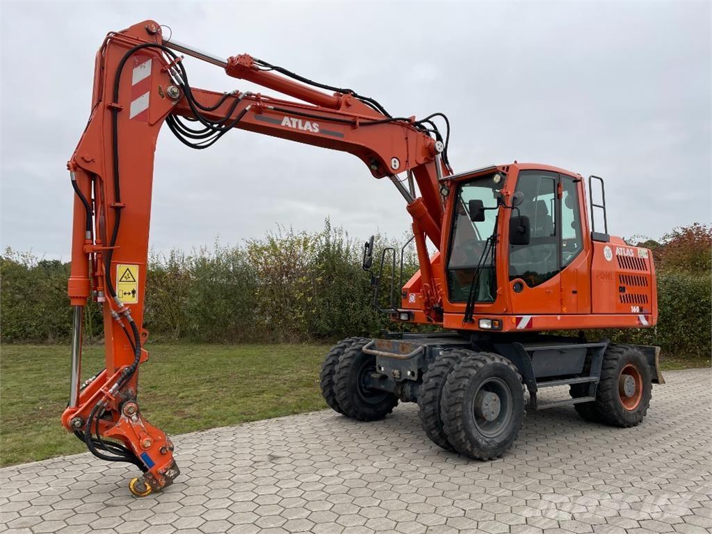 Atlas 160W-BLUE حفارات بعجل