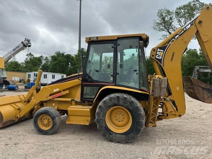 CAT 420 D لوادر ذات جرافات عكسية