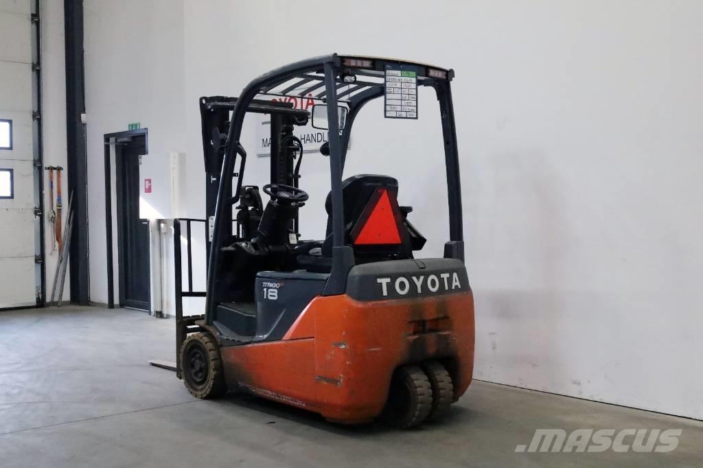 Toyota 8FBEK18T شاحنات ذات رافعات شوكية تعمل بالكهرباء