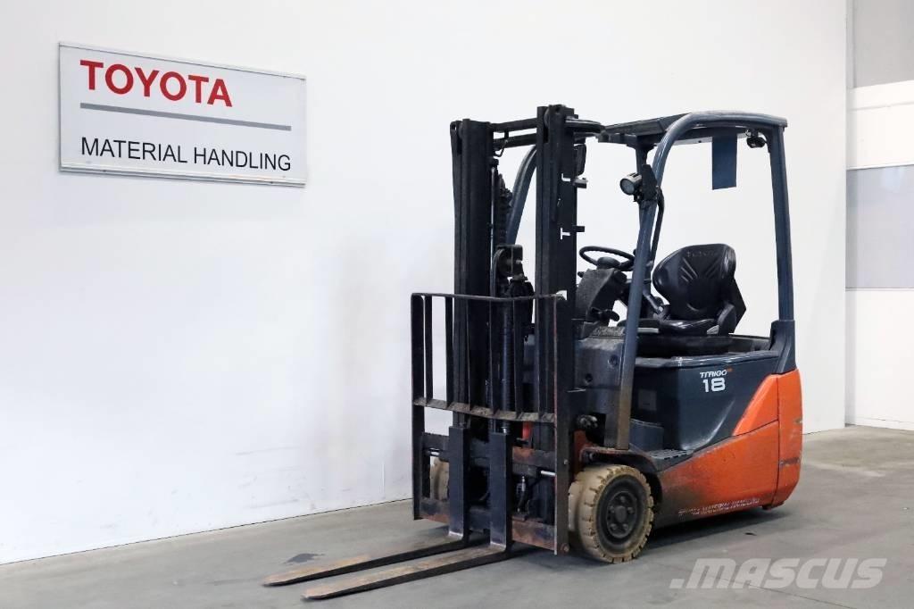 Toyota 8FBEK18T شاحنات ذات رافعات شوكية تعمل بالكهرباء