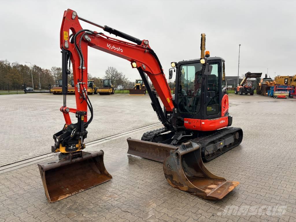 Kubota U 55-4 حفارات صغيرة أقل من 7 طن (حفارات صغيرة)