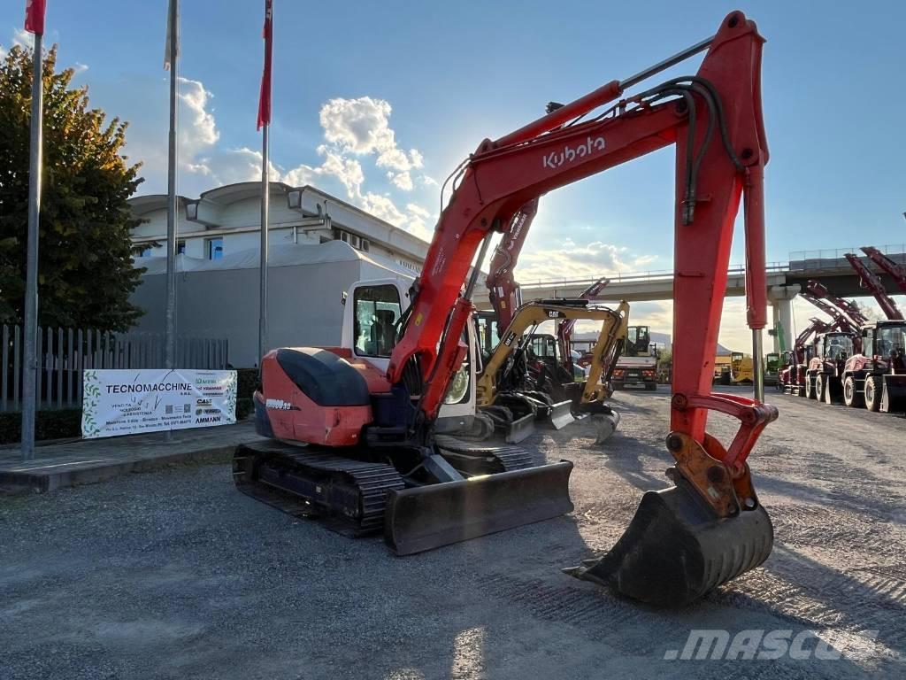 Kubota KX 080-3 A حفارات وسط 7 طن - 12 طن